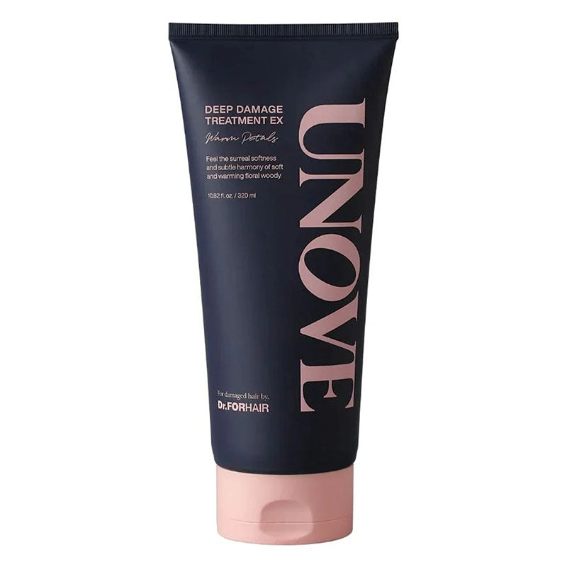 UNOVE Deep Damage Treatment EX - Protein Hair Treatment Mask for Damaged, Dry & Frizzy Hair (Deep Conditioning Keratin) 207ml