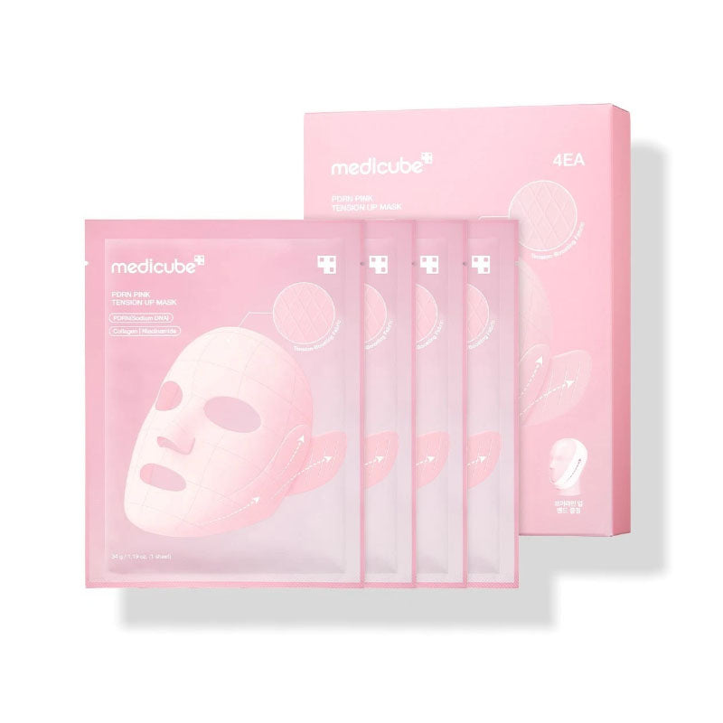 Medicube PDRN Pink Tension Up Mask 34Sheets (1 Box)