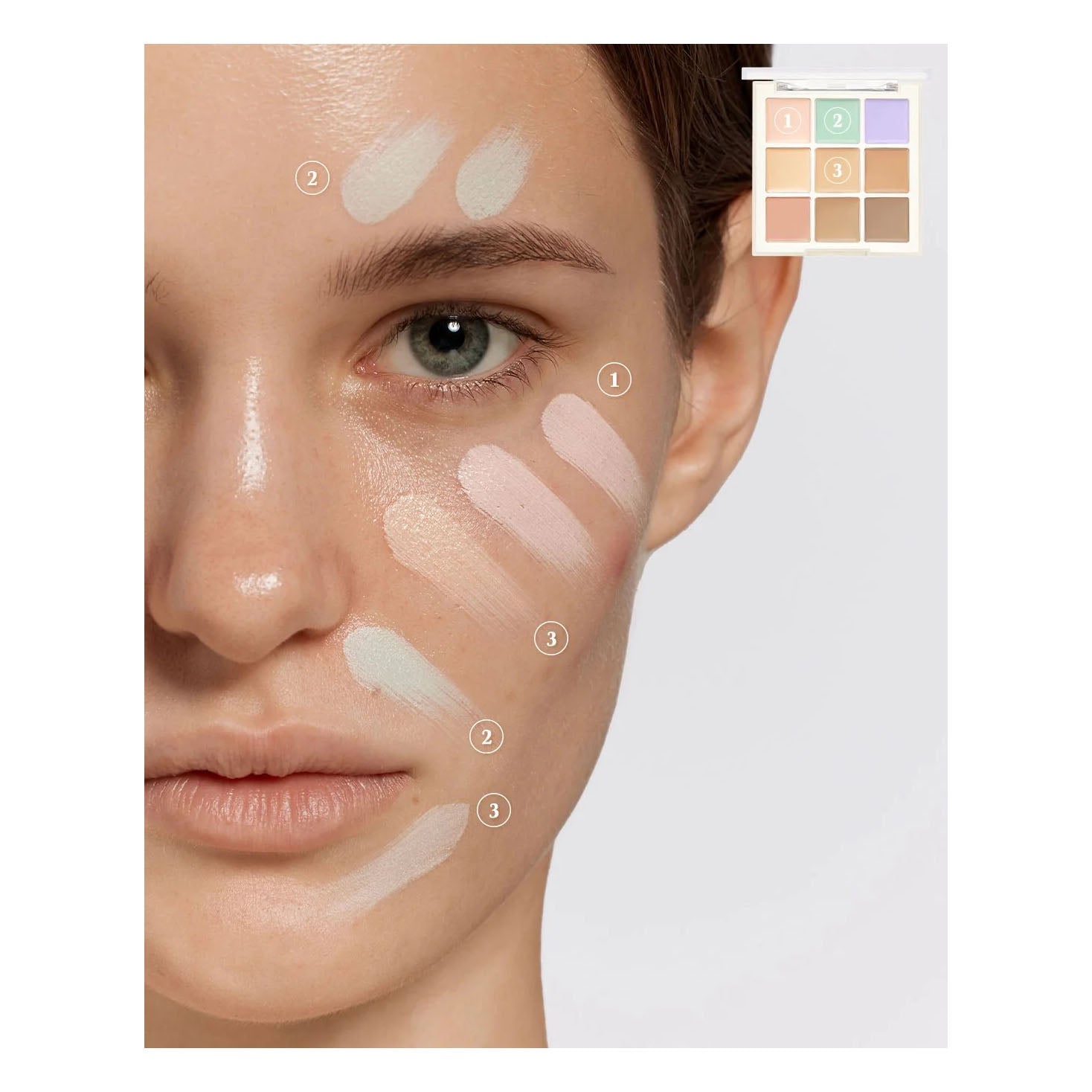 Dasique Pro Concealer Palette 9g (1pc)