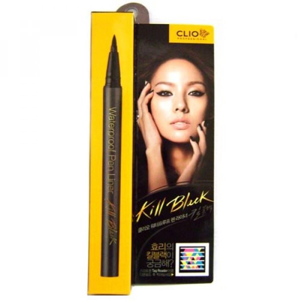 Clio Waterproof Pen Liner Kill Black