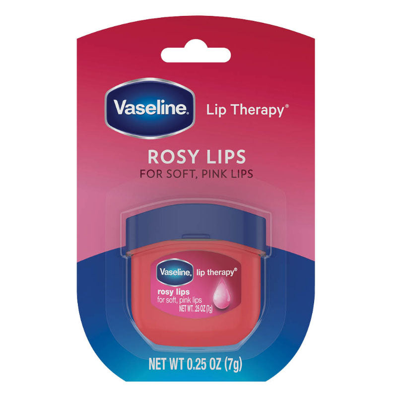 Vaseline Lip Therapy Mini Lip Balm Rosy Lips 7g, 3pcs