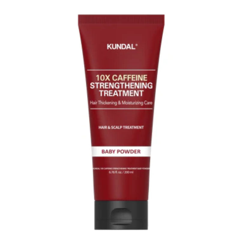 Kundal 10x Caffeine Hair Strengthening Anti-Hair Loss Treatment Herb Mint Scent 200ml - 1pc