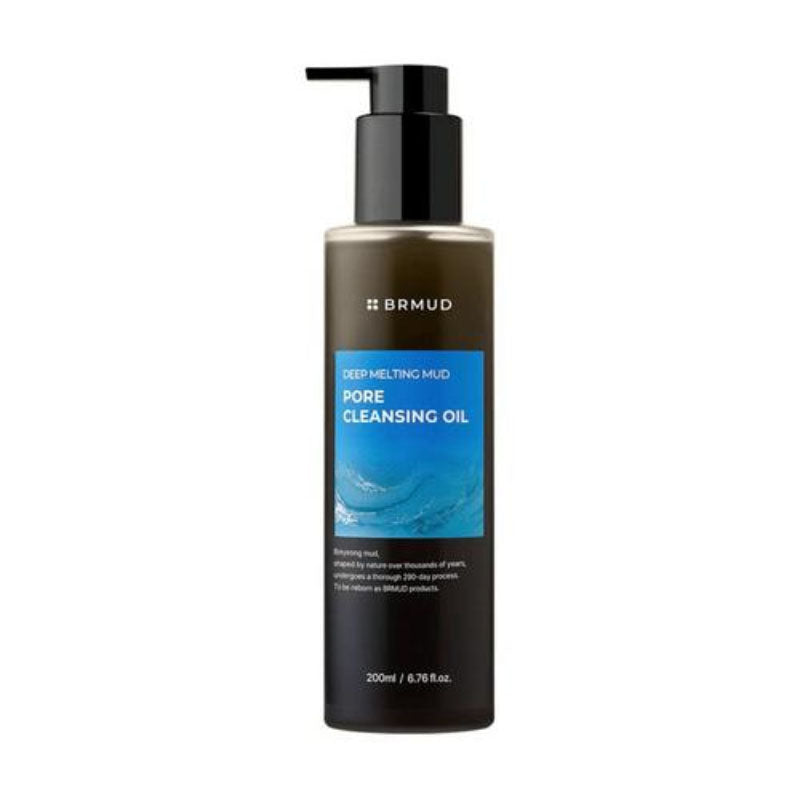 BRMUD Deep Melting Mud Pore Cleansing Oil 200ml x 4pcs