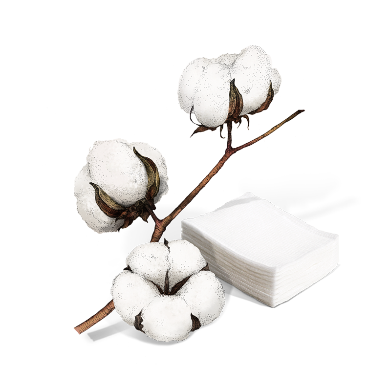 Time Crystallized Multi Cotton Pads (60 Pieces) 15ml