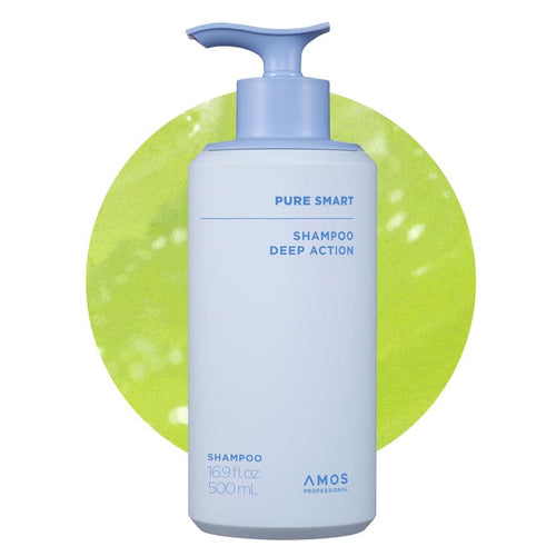 Amos Professional Pure Smart Shampoo Deep Action 500g (Pack of 3)