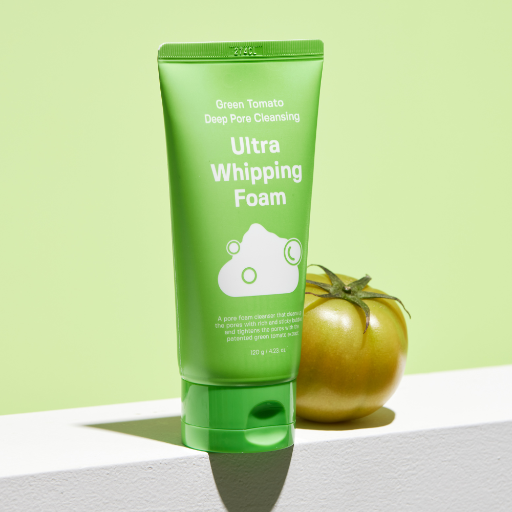 SUNGBOON EDITOR Green Tomato Deep Pore Cleansing Ultra Whipping Foam 132g x 2pcs