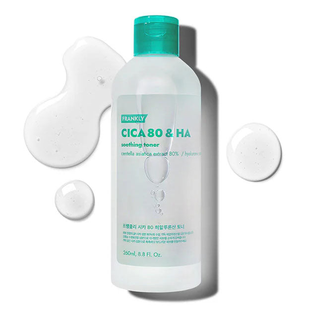 Frankly Cica 80% Hyaluronic Acid Toner 260ml (1pc)