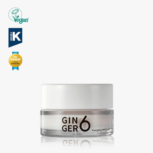 Ginger6 Vegan Energizing Pepti Night Cream 50ml