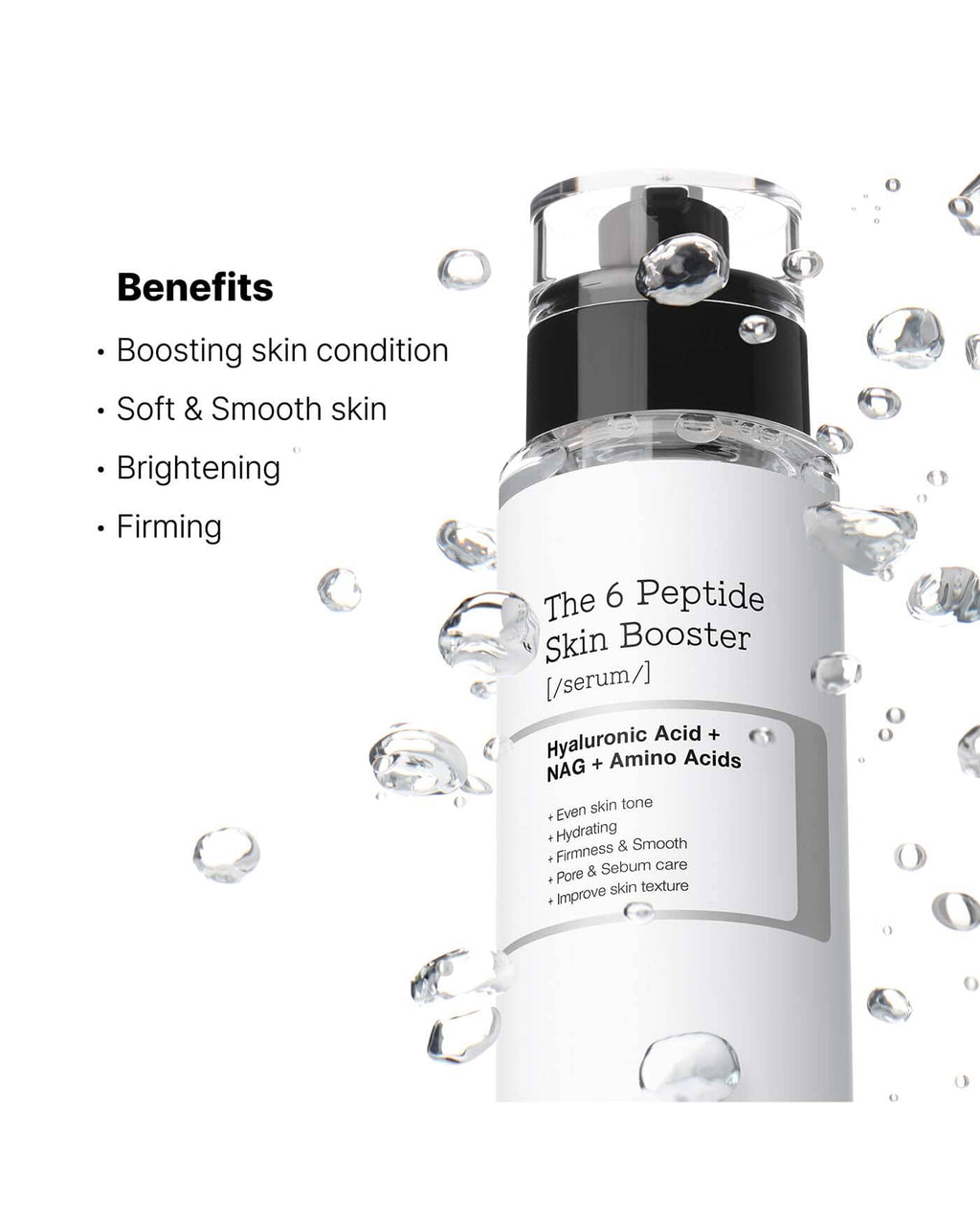 COSRX The 6 Peptide Skin Booster Serum 150ml + 30ml Set, 2ea (1+1)