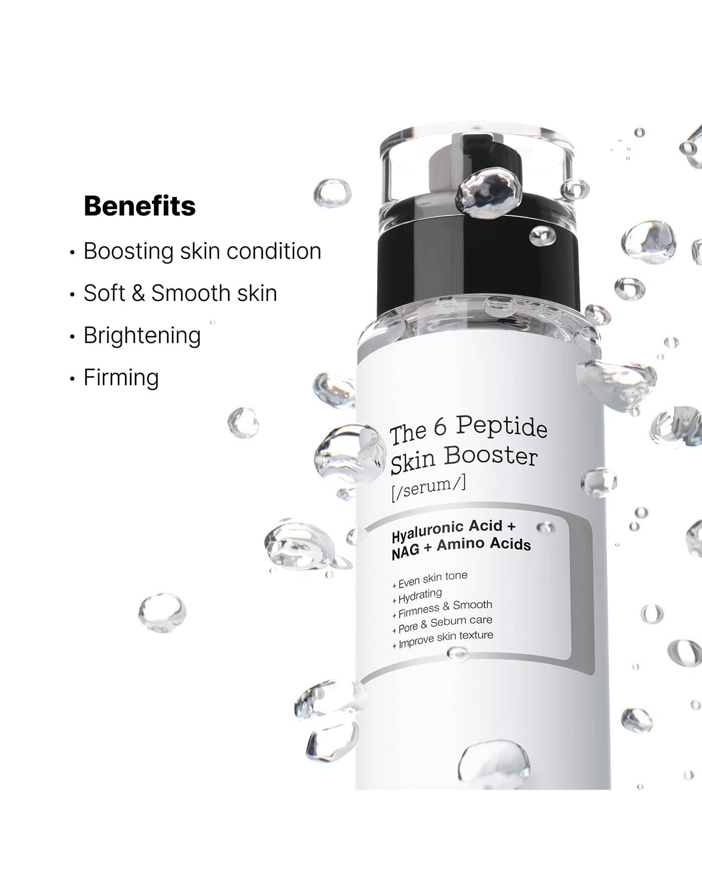 COSRX The 6 Peptide Skin Booster Serum 150ml + 30ml Set, 2ea (1+1)