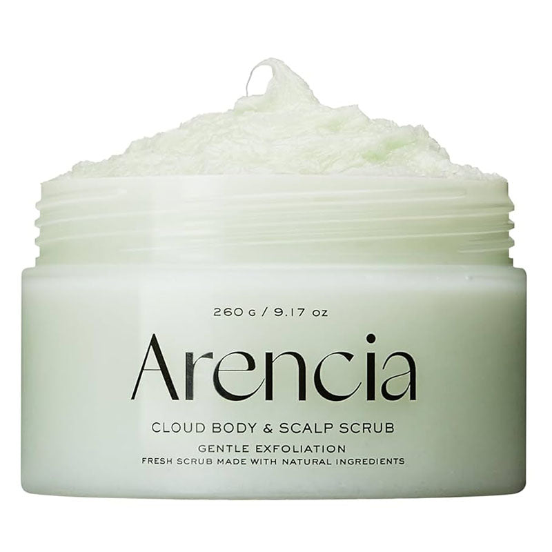 Arencia Fresh Cloud Body & Scalp Scrub Geranium & Primrose, 260g, 1pc