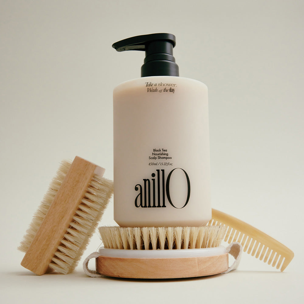 ANILLO Black Tea Nourishing Scalp Shampoo 540ml