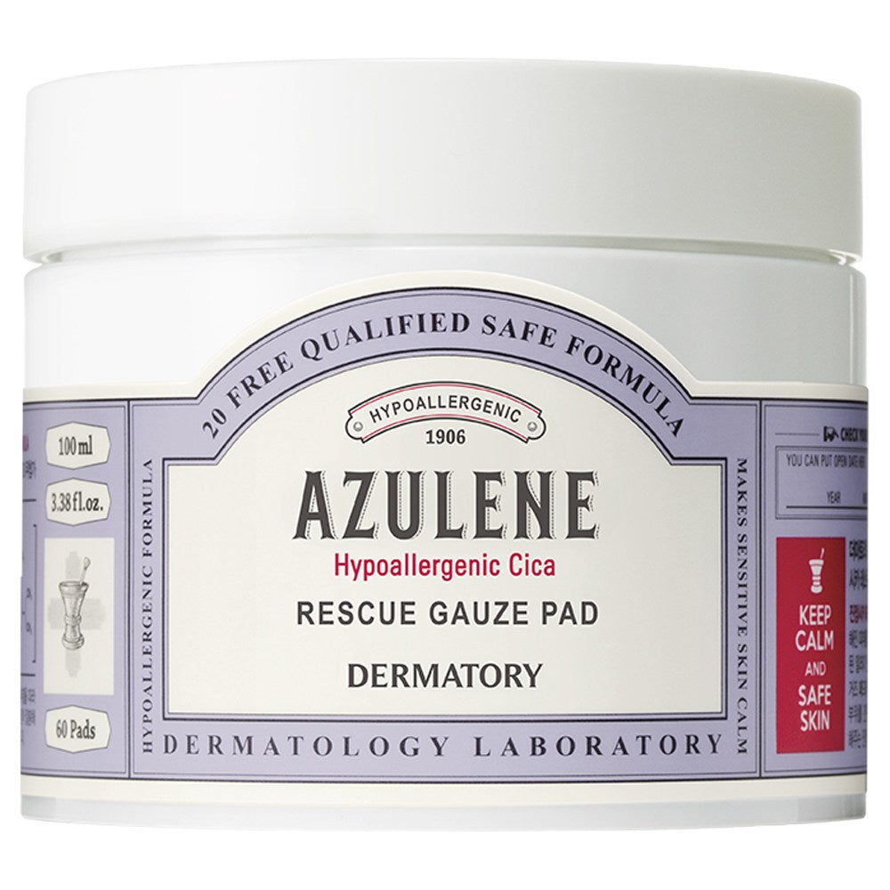 Dermatory Hypoallergenic Cica Rescue Gauze Pad 100Sheets (1 Unit)
