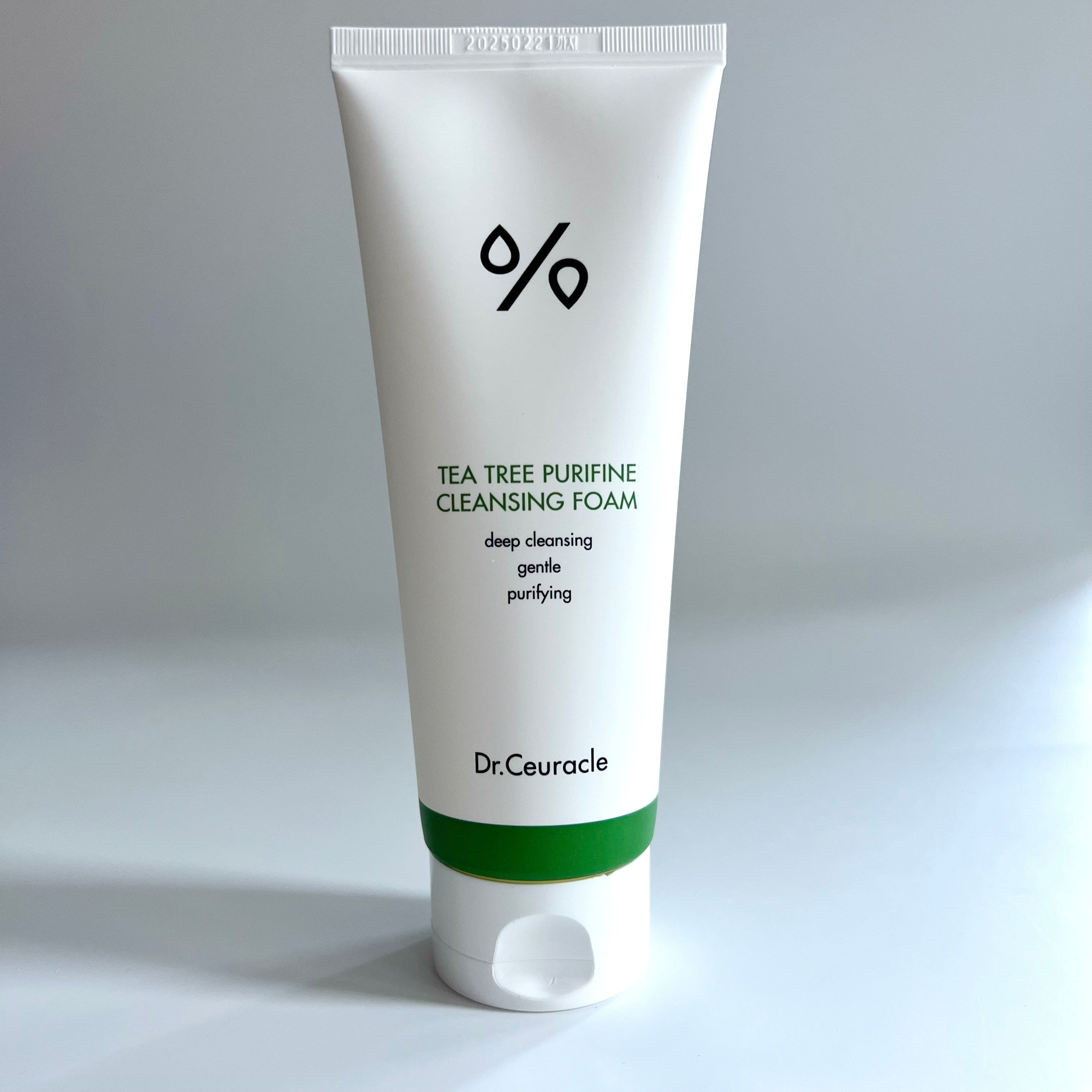 Dr.Ceuracle TEA TREE 티트리 PURIFINE CLEANSING FOAM 퓨리파인 클렌징 폼 150ml  1개