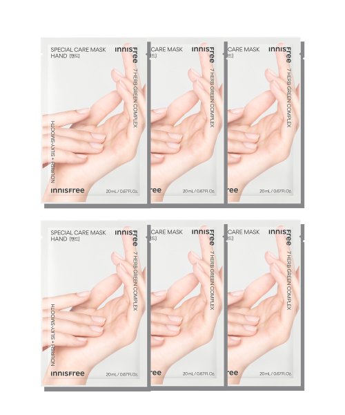 Innisfree Special Care Hand Mask 20ml (6 Sheets)