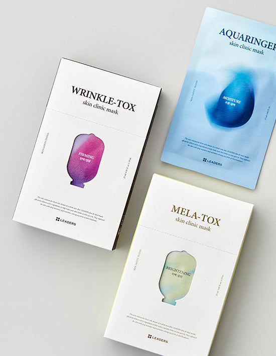 Leaders Skin Clinic Mask, 30Sheets (3 Types - Select 1)