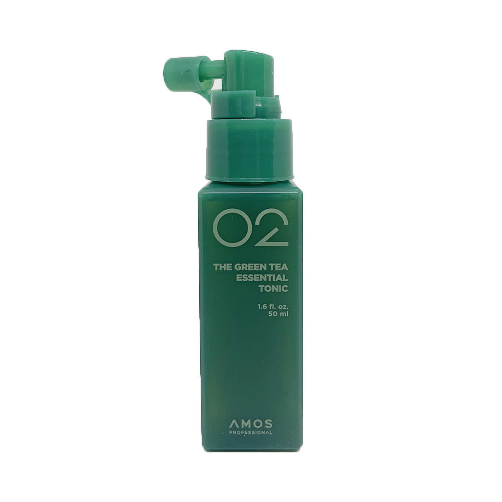 Amos Professional Green Tea Active Scalp Cooling & Strengthening Ampoule 90ml 1ea