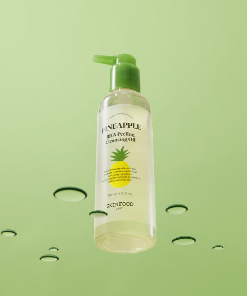 [스킨푸드] [SET/증정] 파인애플 BHA 필링 클렌징 오일 200ml(2개)+증정(파인애플 클렌징폼 30ml*2EA)_72943
