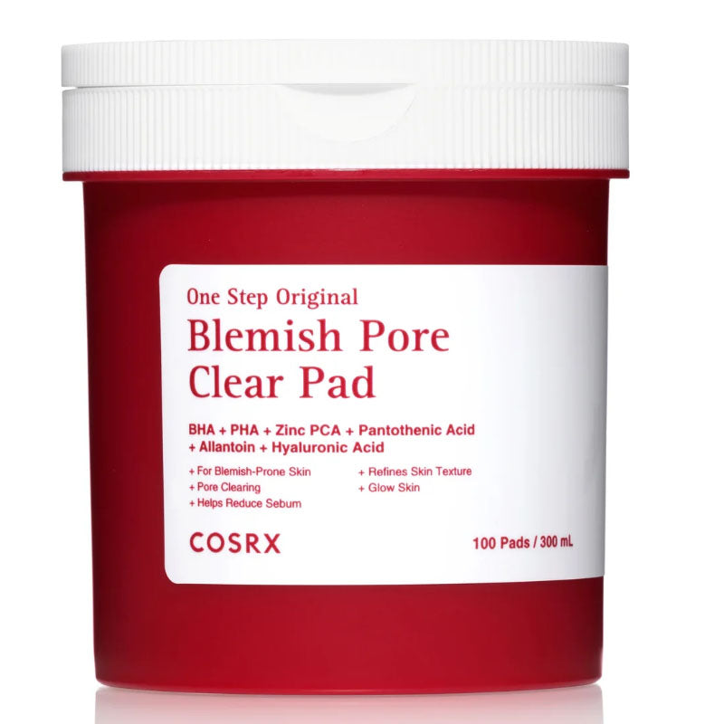 COSRX One Step Original Blemish Pore Clear Pad (100 Pads) 100ml