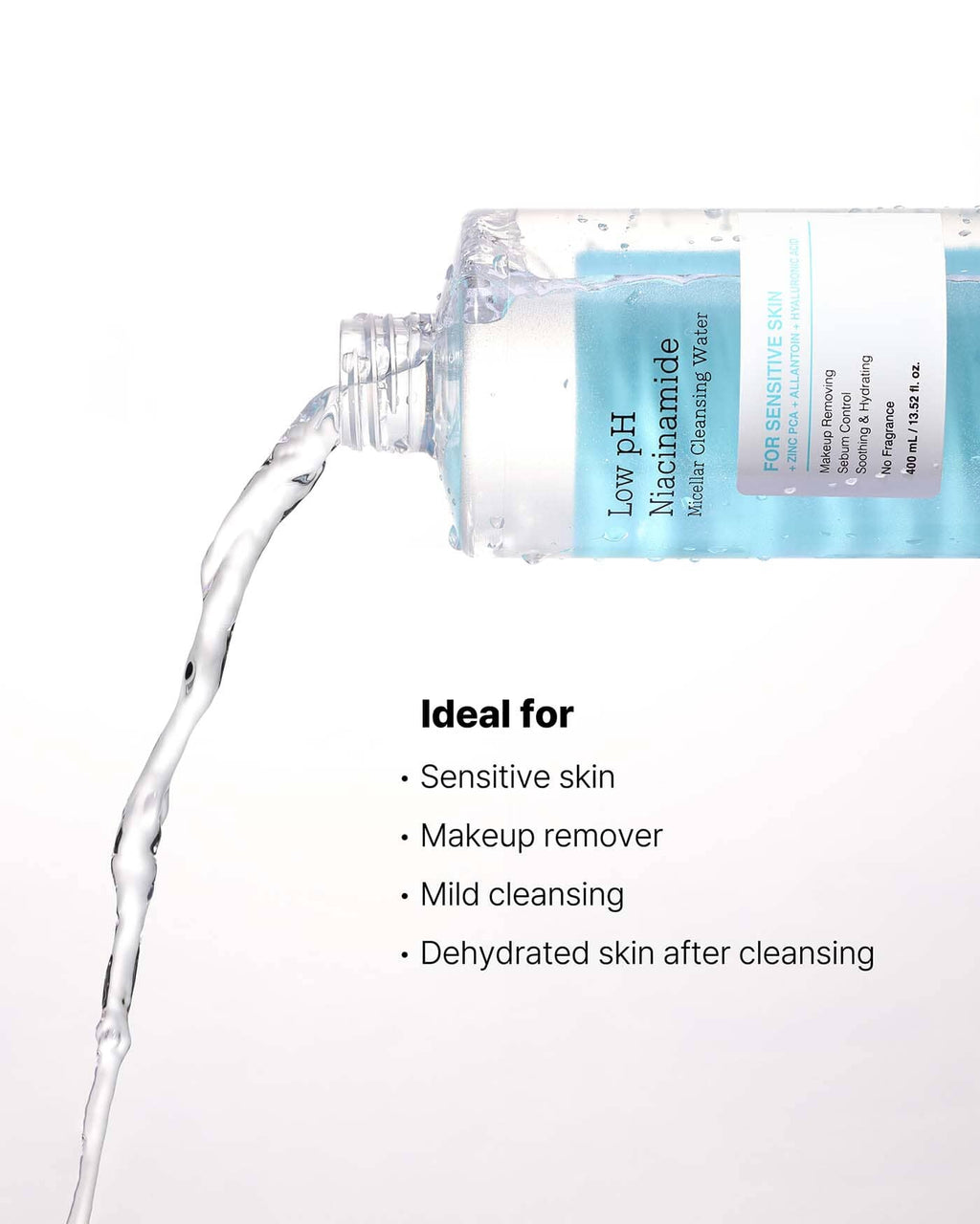 COSRX Low pH Niacinamide Micellar Cleansing Water 400ml