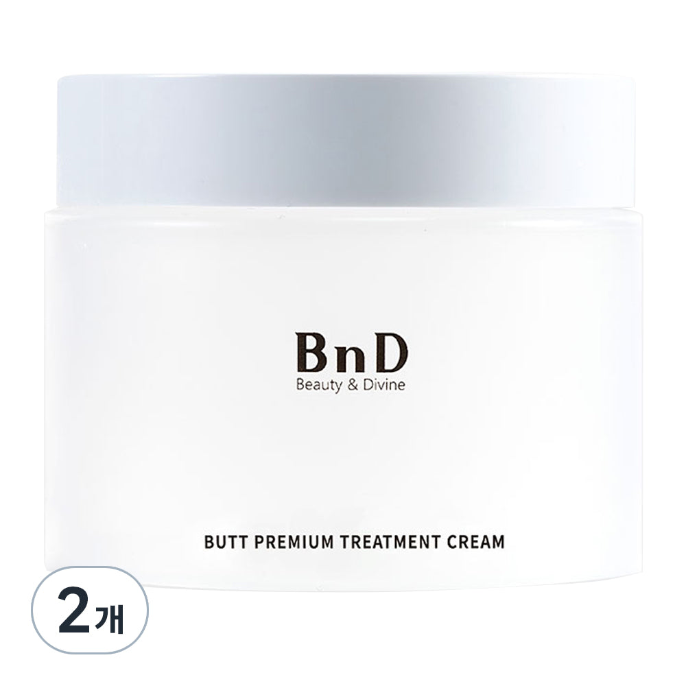 BnD 엉덩이 프리미엄 트리트먼트 크림 100ml 2개  및 보습 케어