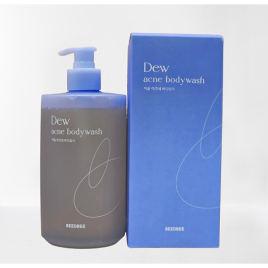 [재구매율 BEST] 씨드비 SEEDBEE DEW ACNE BODY WASH 이슬 아크네 바디워시 500ml 몸드름 완화  3개