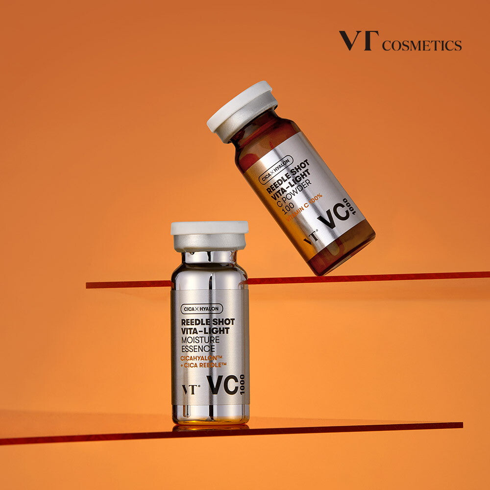 VT Cosmetics Reedle Shot Vita-Light Toning Essence VC1000 9g + 9ml