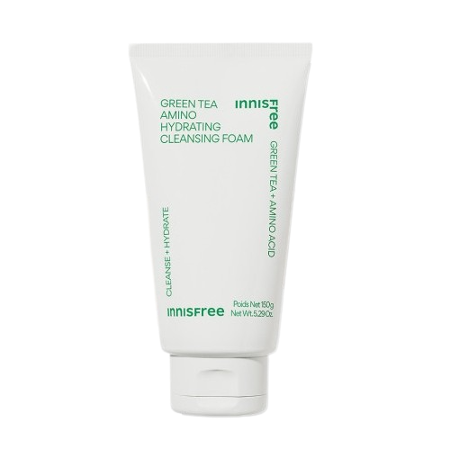 Innisfree Green Tea Amino Hydrating Cleansing Foam 150ml (1pc)