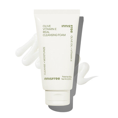 Innisfree Olive Vitamin E Real Cleansing Foam 150ml, 2pcs