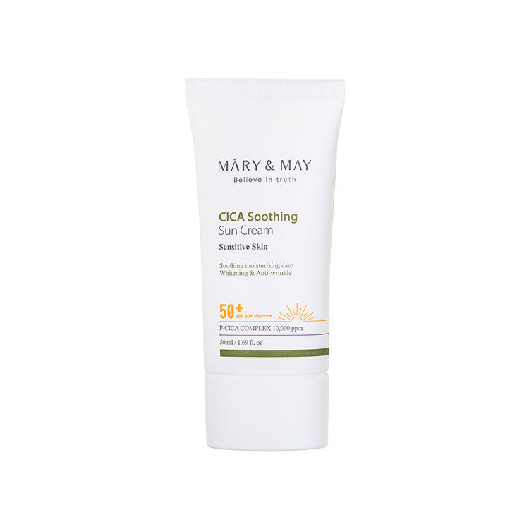 Mary & May Cica Soothing Sun Cream SPF50+ 12ml (1ea)