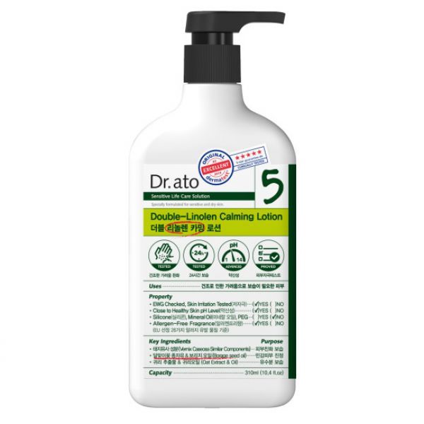 닥터아토 더블 리놀렌 카밍 로션 310ml, 1개