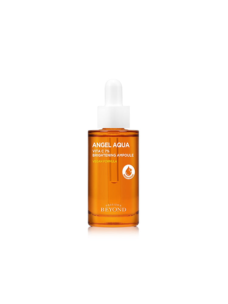 비욘드 엔젤아쿠아 비타 C 7% 잡티 앰플 30ml (비건) / 비타민 미백 광채 잡티케어