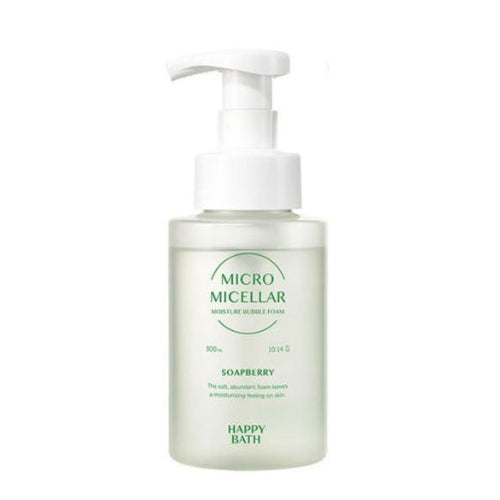 해피바스 마이크로미셀라 모이스처 솝베리 버블폼 300ml, 2개