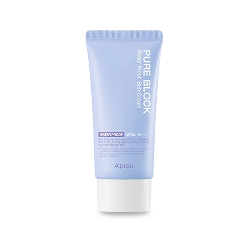 APIEU 퓨어 블록 내추럴 워터프루프 선크림 50ml