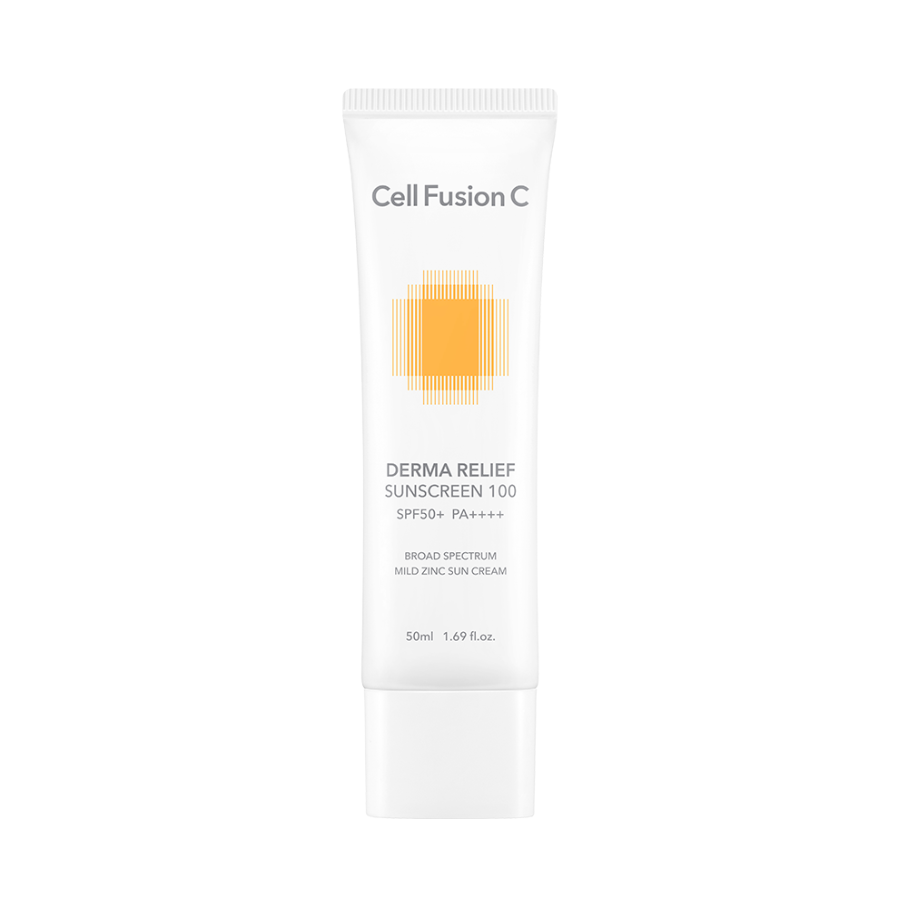 셀퓨전씨 더마 릴리프 썬스크린 100 50ml(SPF50+), 2개