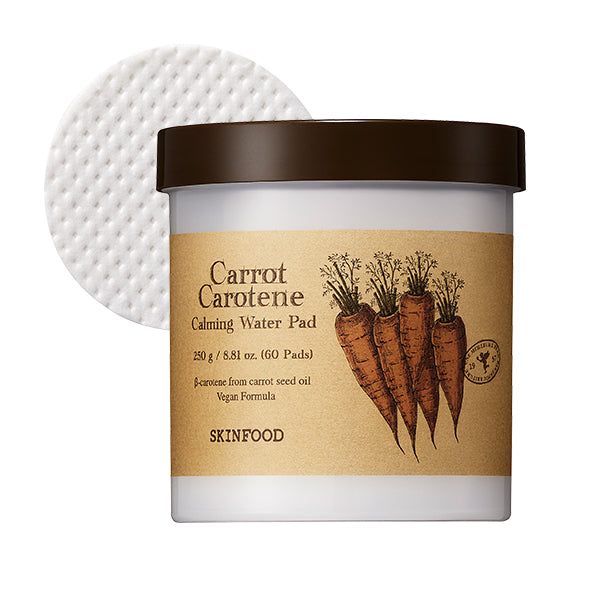Skinfood Carrot Carotene Calming Water Pad 10Sheets, 1pc