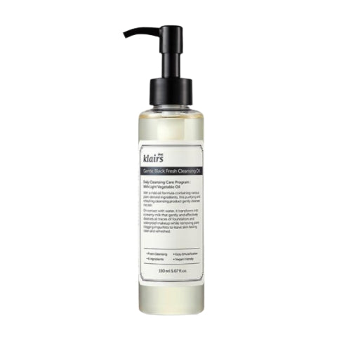 Klairs Gentle Black Fresh Cleansing Oil 150ml (1pc)