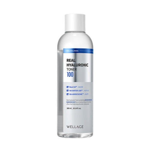 Wellage Real Hyaluronic 100 Toner 200ml (1pc)