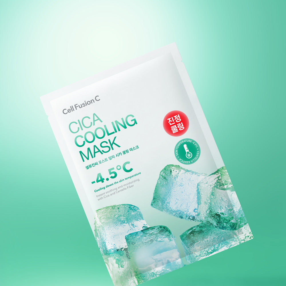 Cell Fusion C Cica Cooling Mask (40Sheets x 2 Packs)