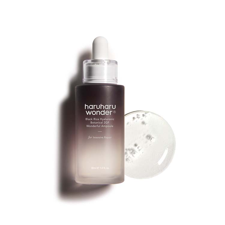 하루하루원더 블랙라이스 히알루로닉 보타니컬 2GF 원더풀 앰플 30ml, 1개