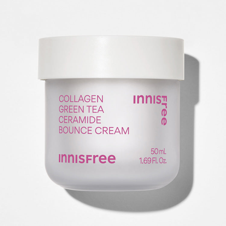 Innisfree Collagen Green Tea Ceramide Bounce Cream 50ml (1pc)