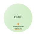 김정문알로에 큐어 아쿠아 마일드 쿨링 선쿠션 25g(리필, SPF50+), 1개