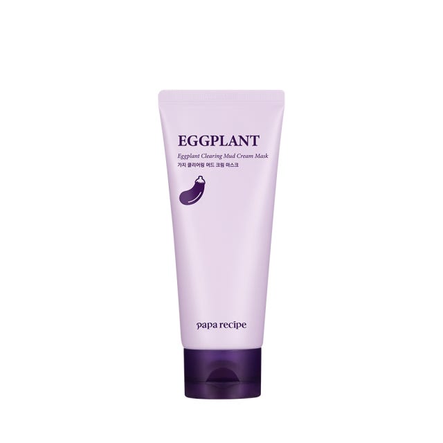 파파레서피 가지 클리어링 머드 크림 마스크 100ml, 1개