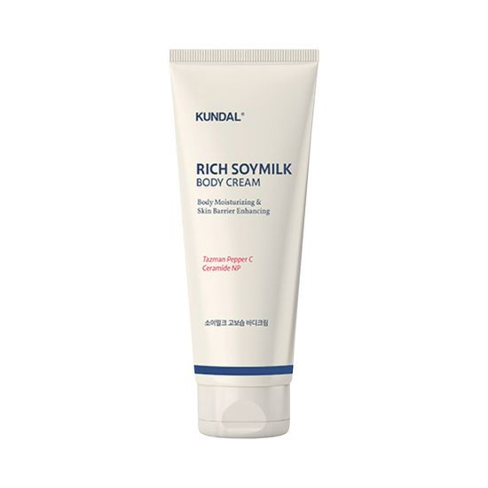 쿤달 KUNDAL 리치 소이 밀크 바디 크림 멜로우 바닐라 Rich Soymilk Cream 200ml Melllow Vanilla 바디크림 일본