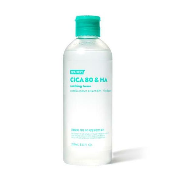 Frankly Cica 80% Hyaluronic Acid Toner 260ml (1pc)