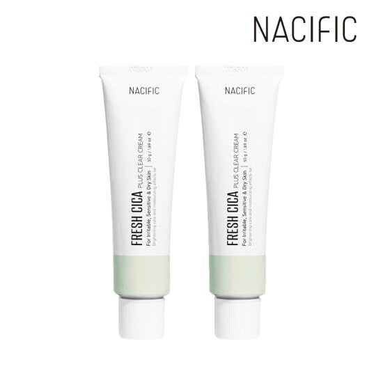 Nacific Fresh Cica Plus Clear Cream 50g x 2pcs