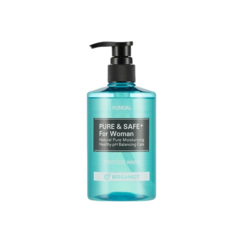 Kundal Pure & Safe+ Feminine Wash, Bergamot, 300ml, 2 Units