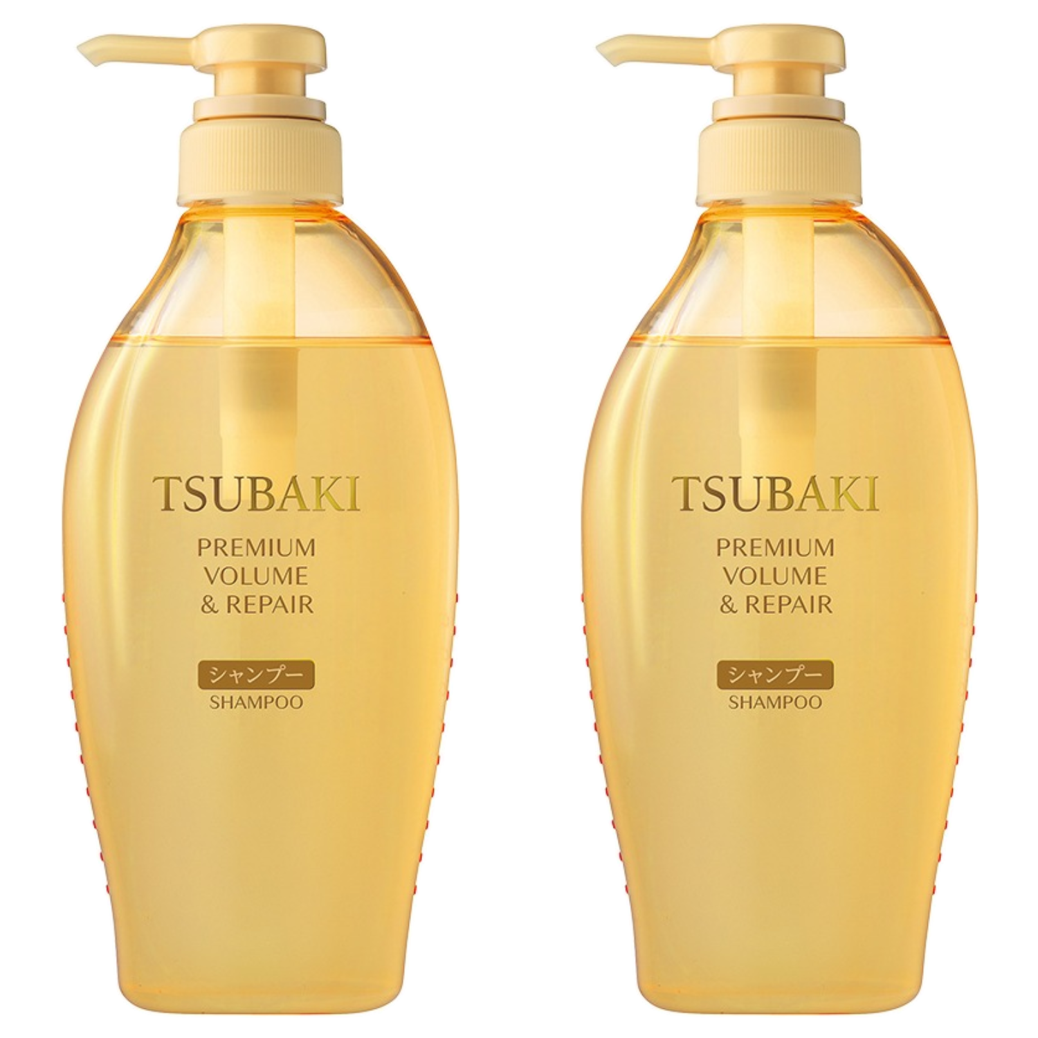 Shiseido Tsubaki Premium Volume & Repair Shampoo 490ml x 2ea - Nutrition Care for Damaged Hair