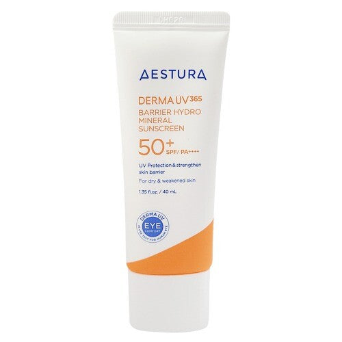 Aestura Derma UV 365 Barrier Hydro Mineral Sunscreen 40ml (1pc)