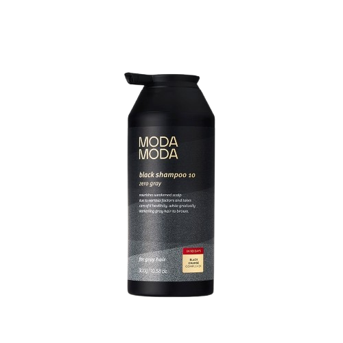 모다모다 제로 그레이 블랙 샴푸 10 머스크향, 300g, 1개